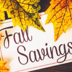 Fall Savings Graphic